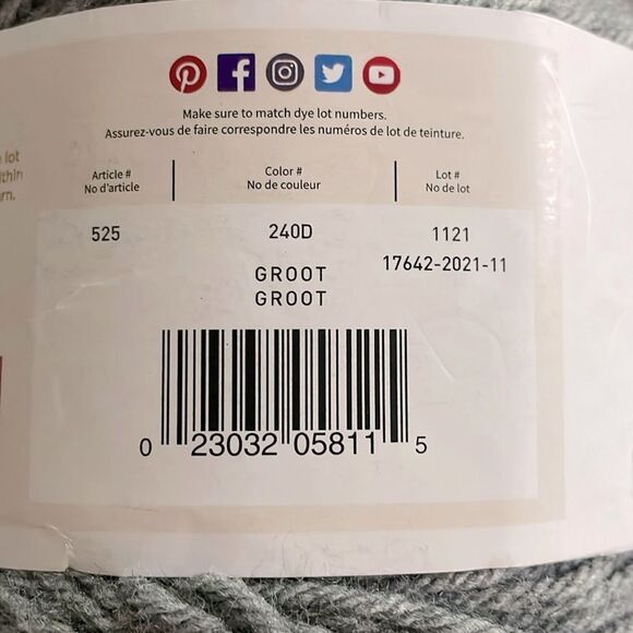 2 New Mandala Lion Brand Yarn Griffin Groot Colorway Craft Supplies NWT - Picture 8 of 9